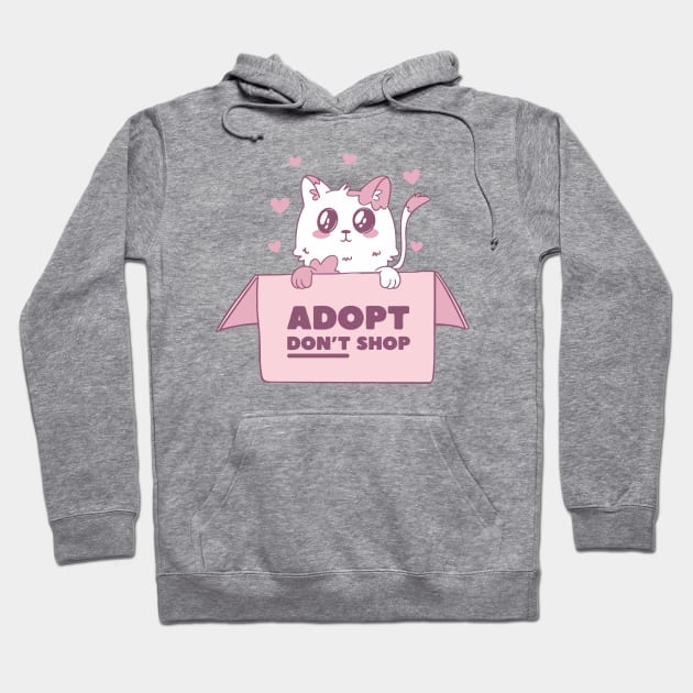 Adopt Don't Shop Hoodie by Bruno Pires